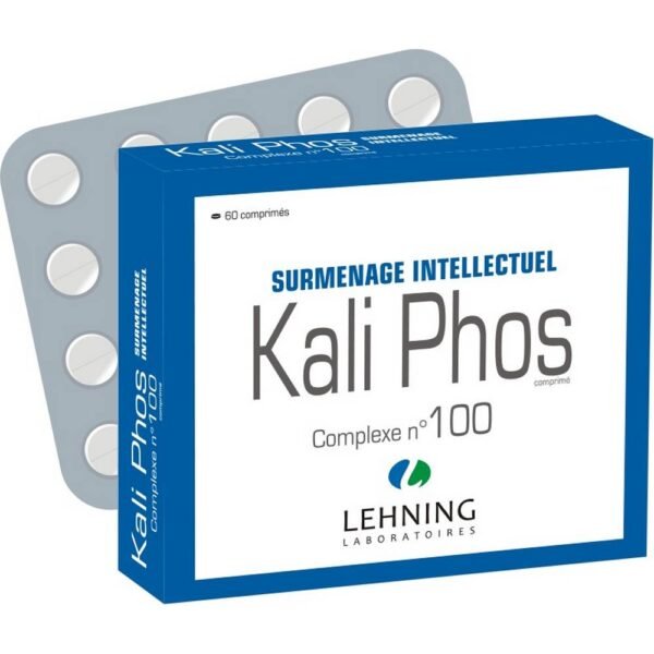 Препарат KALI PHOS COMPLEXE L100 60 ТАБЛЕТКИ представляет собой комплекс (ассоциацию) гомеопатических компонентов. Он используется в гомеопатическом лечении усталости и умственного переутомления.
