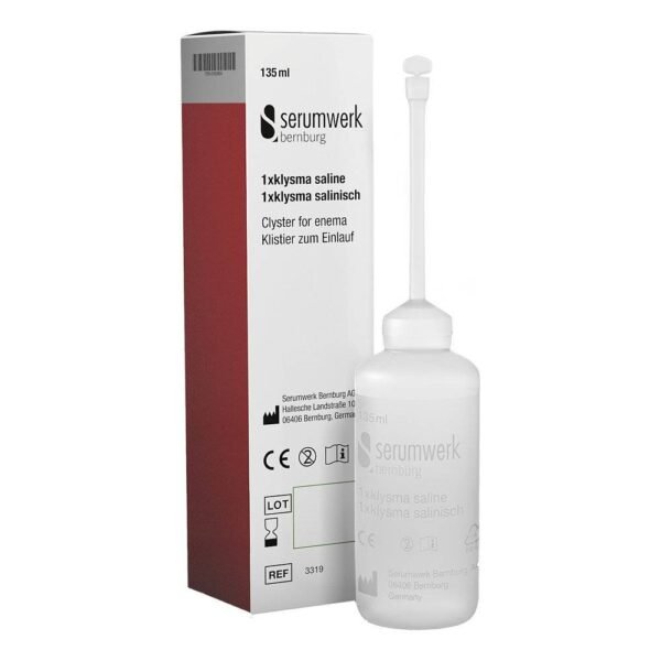 For rapid emptying of the rectum, e.g. before operations, x-rays, colonoscopies and childbirth.
