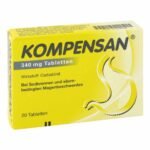 The preparation is a gastrointestinal agent and belongs to the group of antacids (agents that bind stomach acid).