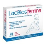 LaciBios femina - a dietary supplement that contains a unique composition of 2 strains of probiotic bacteria. The preparation is intended for women.