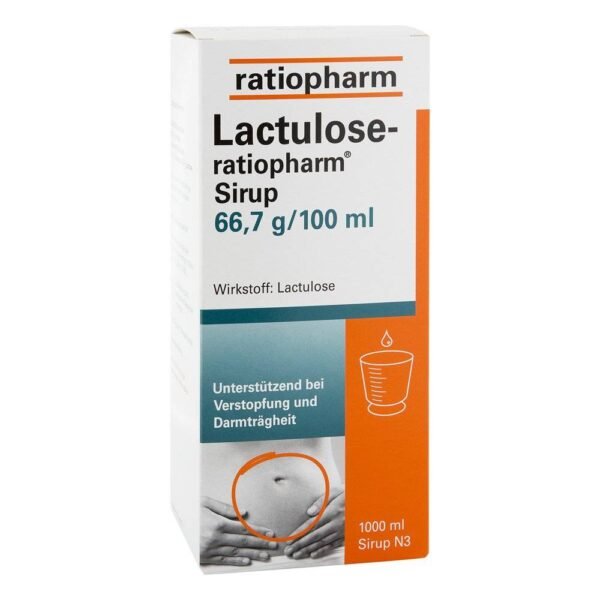 Lactulose causes gentle removal