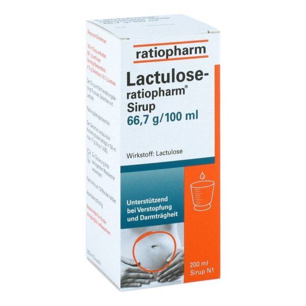 Lactulose causes gentle removal