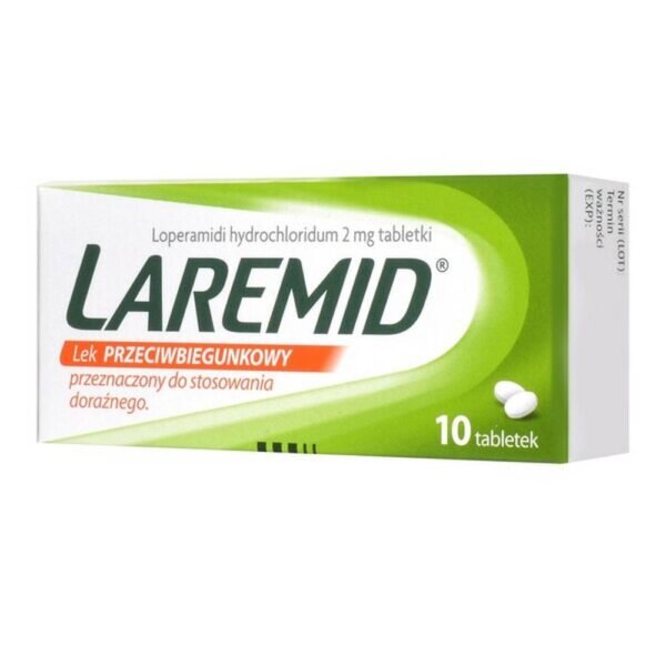 Laremid is a medicinal product for the symptomatic treatment of diarrhea.