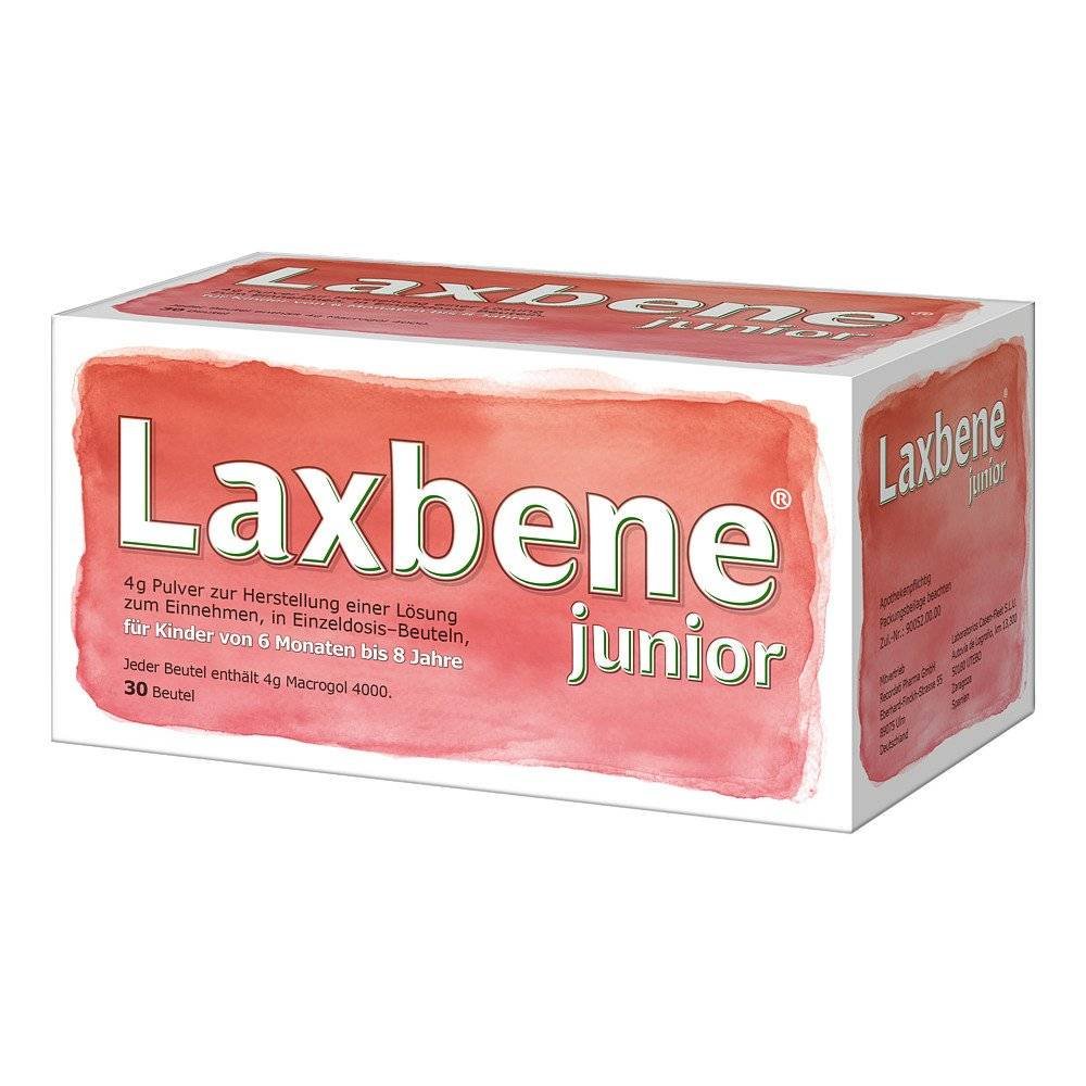 laxbene junior 4g 30x4 g to treat constipation in children