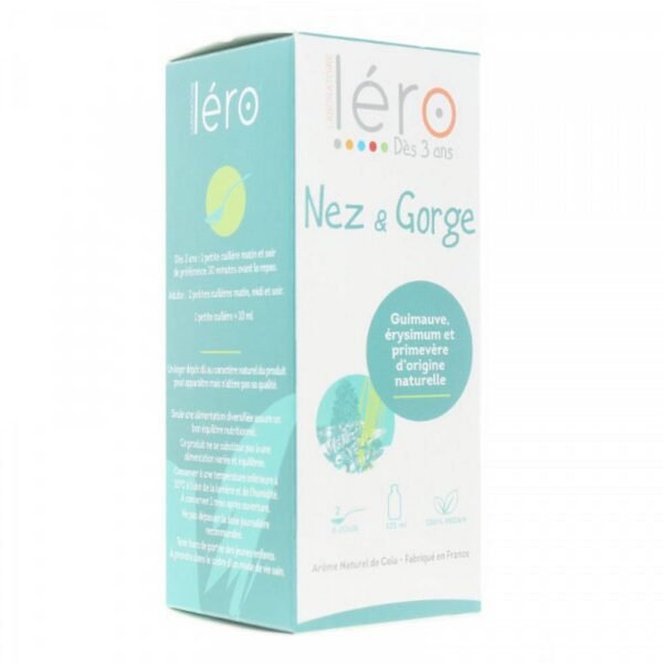 LERO Nose & Throat Syrup 125ml специально предназначен для устранения небольших неудобств, с которыми ежедневно сталкиваются наши дети, включая похолодание.