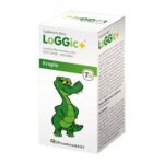 LoGGic + drops - a dietary supplement containing live cultures of Lactobacillus rhamnosus GG probiotic bacteria (ATCC 53103). Product intended for newborns, infants and young children. Lactobacillus rhamnosus GG (ATCC 53103) is a probiotic bacterium that inhibits the growth of most harmful bacteria in the intestine.