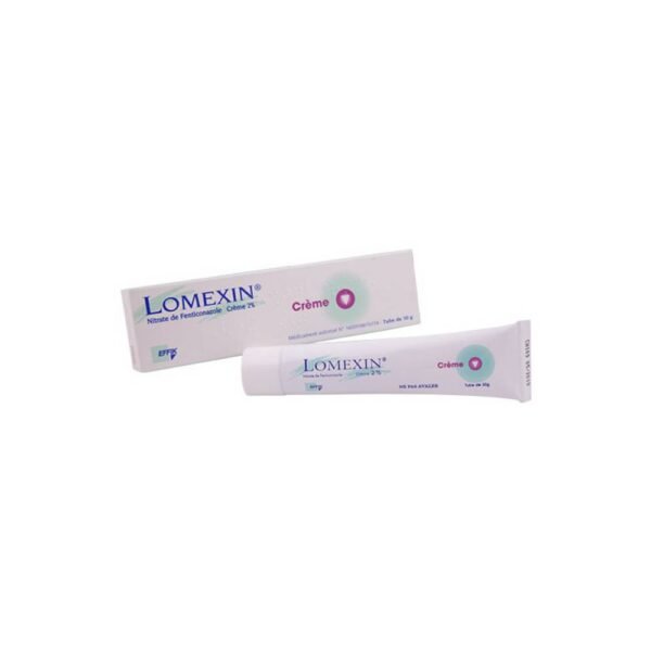 LOMEXIN 2% cutaneous mycosis cream 30G: This medication is recommended in the treatment or adjunct treatment of certain skin conditions (Perlèche) or mucous membranes (mycoses), due to microscopic fungi (candidiasis, dermatophytia, tinea verslcolor).