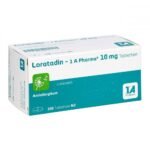 For the treatment of allergic rhinitis, e.g. B. hay fever suitable