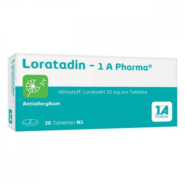 For the treatment of allergic rhinitis, e.g. B. hay fever suitable