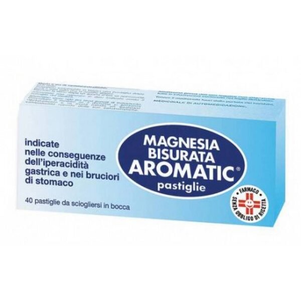 Magnesia Bisurata Aromatic is an antacid drug that is used in the treatment of disorders caused by excessive acidity in the upper part of the digestive tract (mouth, esophagus, stomach).