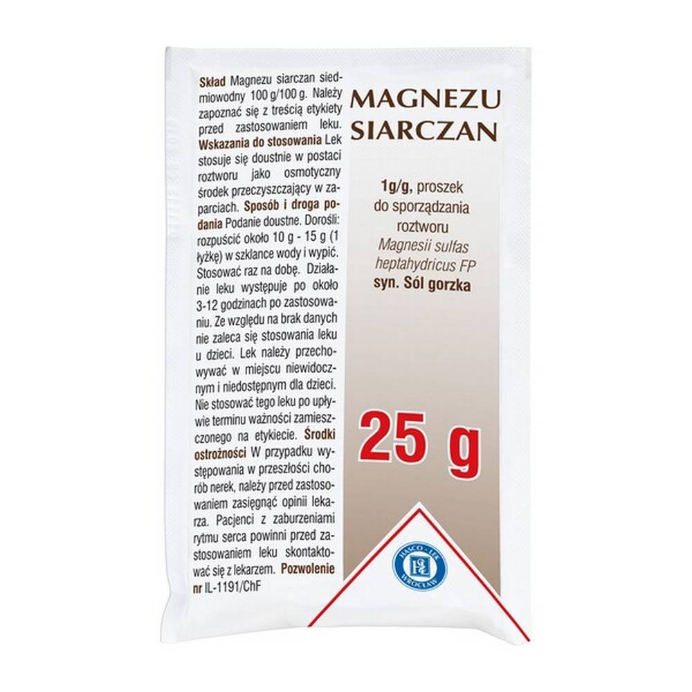 Sulfate de magnésium (100gr)