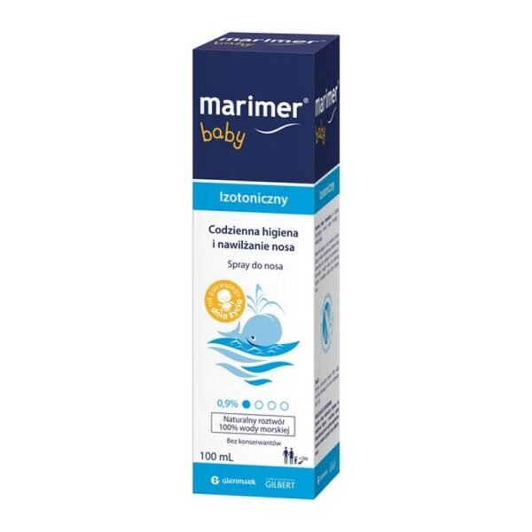 A medical device. It is a sea water solution rich in mineral salts and trace elements from the sea. It guarantees proper nasal hygiene and supports the protection of the mucosa against external factors and facilitates breathing.