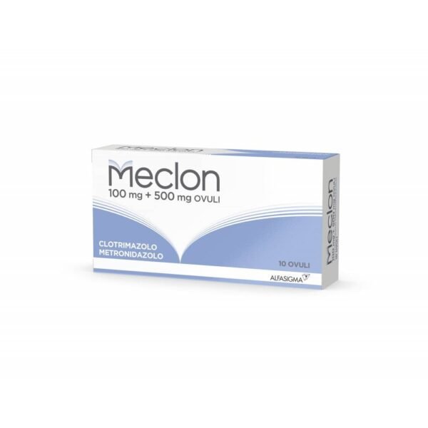 Meclon Vaginal Ovules is a gynecological product formulated for the treatment of vaginal infections, especially candida, vaginitis or vulvo-vaginitis caused by Trichomonas vaginalis, cervico-vaginitis, and cervicitis.