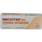 Кожный крем Micotef используется при инфекциях кожи и ногтей, вызванных дерматофитами и Candida; за его антибактериальную активность в отношении грамположительных.