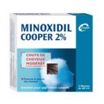 Minoxidil Cooper 2 Percent is a medicine that contains minoxidil, a substance that stimulates hair growth and slows hair loss when applied to the scalp.