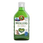 Mollers My First Norwegian Fish - a dietary supplement that supplements the diet with essential omega-3 fatty acids and vitamins necessary for health and development. The product is intended for children from 4 weeks of age.