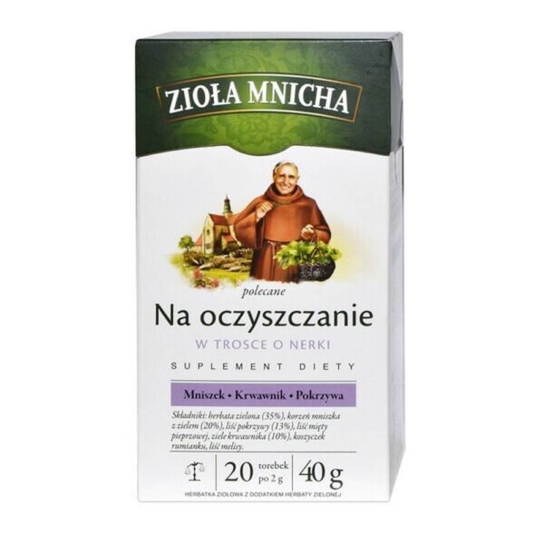 Big-Active Herbs Mnicha for cleansing Herbal tea, express (20 bags).