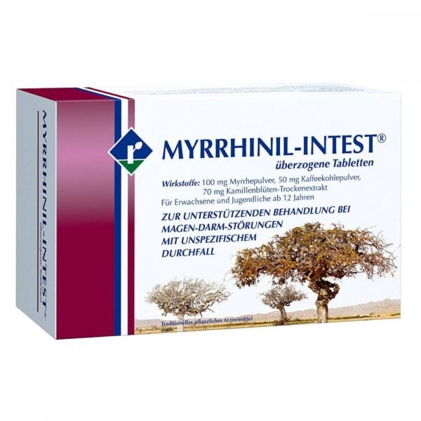 Myrrh, chamomile & coffee charcoal for gastrointestinal disorders
