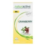 Эта пищевая добавка Naturactive Cranberry выпускается в форме капсул с концентрированными экстрактами клюквы.