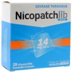 Nicopatch 14mg of nicotine for 24 hours, is recommended for the treatment of tobacco dependence.