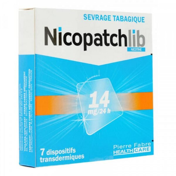 Nicopatch 14mg of nicotine for 24 hours, is recommended for the treatment of tobacco dependence.