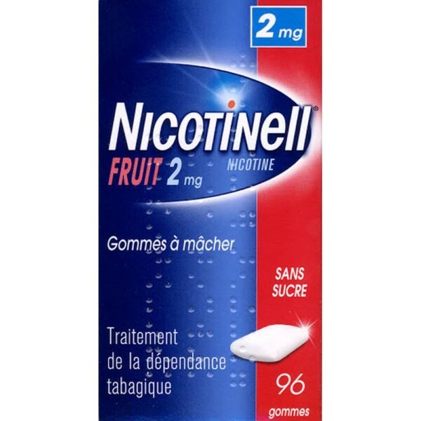 Nicotinell 2mg Fruit 96 Chewing Gum belongs to the line of drugs to help you quit smoking. Contains nicotine, one of the substances in tobacco, which is slowly released and then absorbed by mouth whenever you chew a gum.