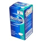 Nicotinell 2mg Mint 96 Tablets to suck is a drug indicated in the treatment of tobacco dependence in order to relieve the symptoms of nicotine withdrawal in subjects wishing to stop their tobacco consumption.
