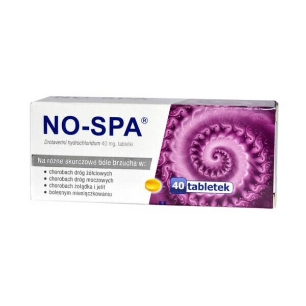 No-Spa is a medicinal product used in contractile states of smooth muscles associated with diseases of the digestive system and in painful menstruation.
