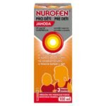 Nurofen for children Strawberry is used to reduce fever (including fever after vaccination), to relieve mild to moderate pain such as headache, toothache or ear pain, sore throat, pain associated with sprains or contusions.