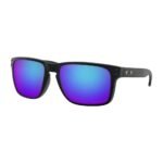 Oakley HOLBROOK XL Matte Black / Prizm Sapphire Polarized OO9417-21 sunglasses. High quality materials.
