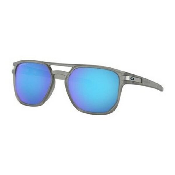 Oakley LATCH BETA Matte Gray Ink / Prizm Sapphire Polarized Sunglasses OO9436-06. High quality materials.