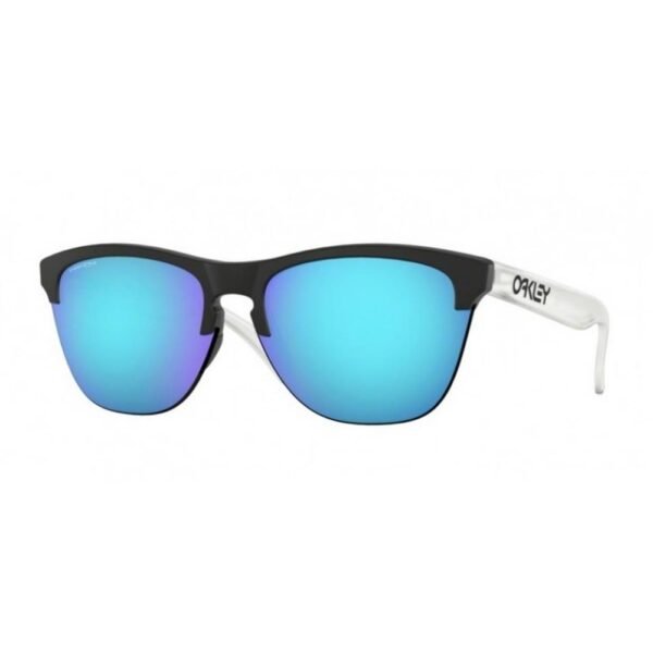 OAKLEY OO9374 02 63 FROGSKINS LITE sunglasses. The lenses contain prizm technology that enhances contrast and vision quality.
