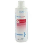 Colorless antiseptic solution for skin, mucous membranes and wounds.