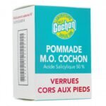 The ointment contains a substance designed to dissolve keratin, the outermost layer of the skin, where local thickening is the cause of calluses and warts.