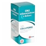 Oki Inflammation and Pain is used in the symptomatic treatment of irritative-inflammatory states also associated with pain in the oropharyngeal cavity and as a consequence of conservative or extractive dental therapy.