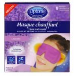 The 8 ActiMask Optone Heating Masks for Fatigued Eyes Lavender Scent activates on contact with air and begins to heat as soon as they are opened, to soothe and relax tired eyes.