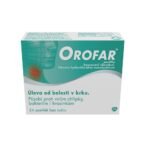 Against sore throat with the power of double effect. It quickly soothes sore throat and destroys the infection that causes it. Orofar contains an anti-infection agent and an anesthetic (anesthetic). It is used to treat inflammation of the mouth and pharynx.