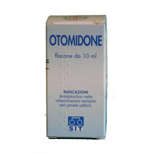 Otomidone Auricular Drops is a self-medication drug with a specific pain relieving action in simple inflammations of the ear canal.