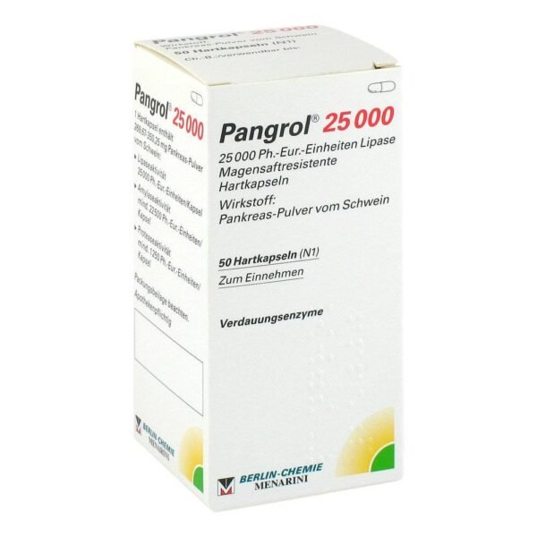 Medicines to replace digestive enzymes in the pancreas