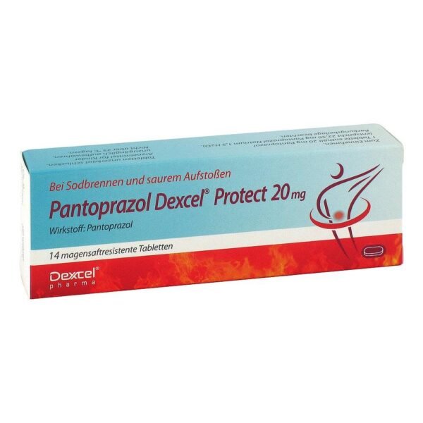 The medicine contains the active substance pantoprazole, which blocks a type of pump that makes stomach acid. As a result, the amount of acid in the stomach is reduced.