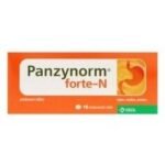 Panzynorm forte_N contains basic digestive enzymes (lipase, amylase, protease) and helps to improve and speed up the digestion of a diet rich in fats and proteins, prevents digestive disorders and discomfort.