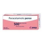 Парацетамол Пенса 500 мг жаропонижающее обезболивающее 20 таблеток