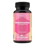 Pharmovit Glucomannan - a dietary supplement containing the root and stem of the weirdle - a source of glucomannan. The product is intended for adults.