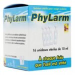 Phylarm 10ml 16 sterile unidoses are 10ml opthalmic unidoses, sterile, isotonic and without preservative intended for the symptomatic treatment of pathologies of the ocular surface.