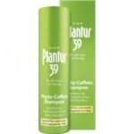 Protection for the scalp from the consequences of falling estrogen levels: This energizer activates the hair roots with its phyto-caffeine complex - with niacin and zinc salts for strong hair growth