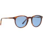 Polo Ralph Lauren PH 4110 500772 - Havana stripe sunglasses. High quality materials.