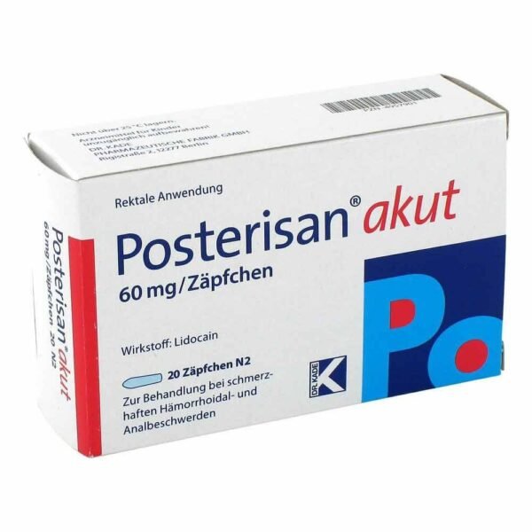 against itching or pain in the anal area