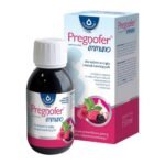 Pregnofer immuno - a dietary supplement contains juice directly squeezed from chokeberry and raspberry fruit, vitamin C, zinc and garlic extract standardized for the content of alliin.