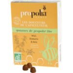These organic propolis gums with a rosemary, lemon & anise scent are an ideal solution to treat winter ailments, especially sore throats.