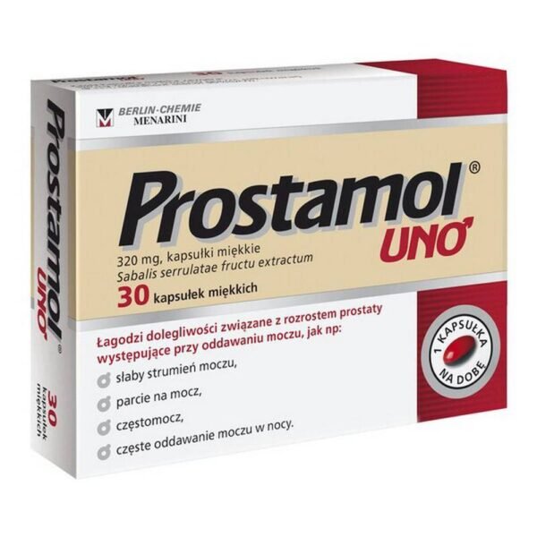 A drug of natural origin that relieves urinary problems caused by benign prostatic enlargement.